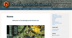 Desktop Screenshot of battlegroundsgames.com